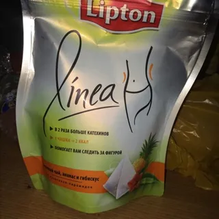 Lipton Linea Green Tea with Pineapple and Hibiscus 20x2.3g bags — photo 2