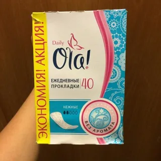 Ola! Women's Daily Pads 40 pcs — photo 2