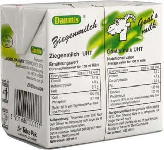 Danmis Goat Milk 2.5% 0.5L — photo 2