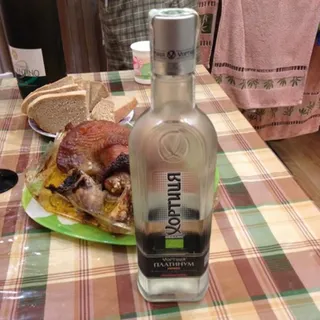 Vodka Ukraine Platinum 0.5L Shtof — photo 5