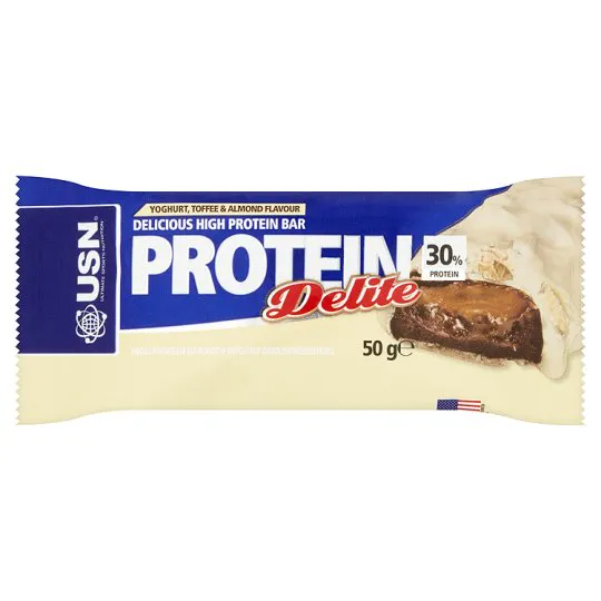 Батончик USN Protect Delite Йогурт, Іриска та Мигдаль 50 г