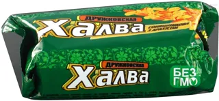 Druzhkivska Sunflower Halva with Peanuts 200g — photo 5