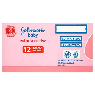 Johnson's Baby Wet Wipes Very Sensitive Multipack — photo 4