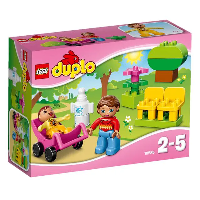 Конструктор Lego Мама і Малюк для дітей 2-5 років, 13 деталей
