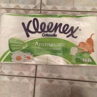 Kleenex Aroma Care Toilet Paper Scented Gentle Chamomile 8pcs — photo 2