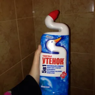 Toilet Duck Gel Hygiene and Whiteness Sea Freshness for Toilet 500ml — photo 3