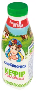 Slavianochka Mild Kefir 1% Plastic Bottle 450g — photo 2