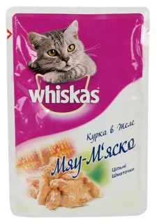 Whiskas Meaty Chicken in Jelly Cat Pouch 85g — photo 4