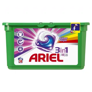 Ariel 3in1 Color & Style Washing Capsules 38 — photo 10