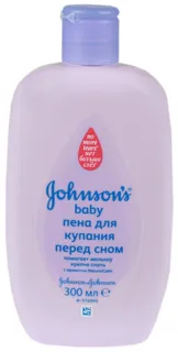 Johnsons Baby Bedtime Bath Foam 300ml — photo 4