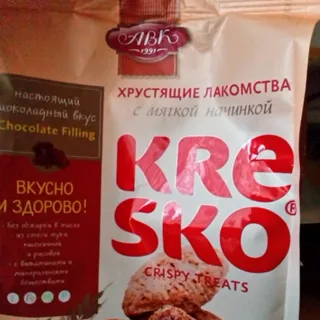 Kresko Cookies with Chocolate Filling AVK 220g — photo 4