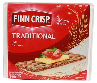 Finn Crisp Traditional Rye Crispbread 200g — photo 3