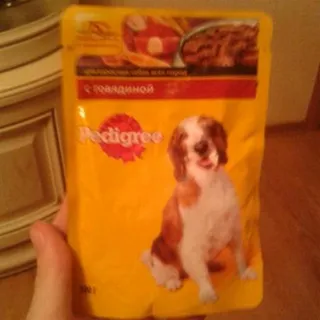 Dog food beef/rabbit Pedigree 100g — photo 4