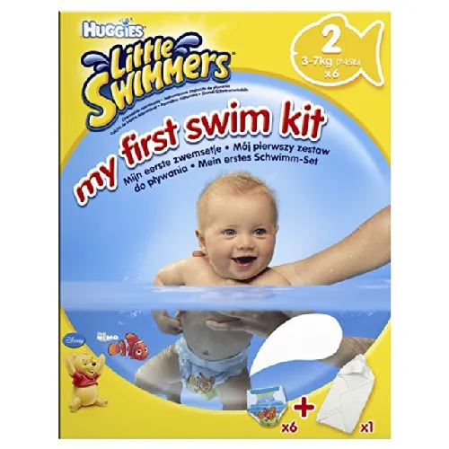 Huggies Size 2 Small Swim Pants 3-7kg 6 Pack