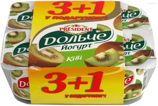 Dolce Kiwi Yogurt 3.2% 120g x 4 — photo 9