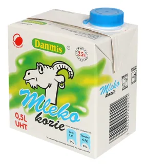 Danmis natural goat milk 2.5% 500g tetra pack — photo 7