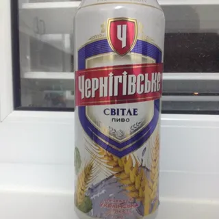 Chernihivske Light Beer 4.6% 0.5L Can — photo 2