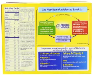 Nestle Carnation Breakfast Essentials Rich Milk Chocolate Drink, 1.26 oz (30 pack) — photo 4