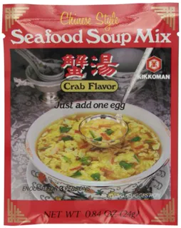 Kikkoman Crab Flavor China Soup, 0.84 oz Pack of 12 — photo 4
