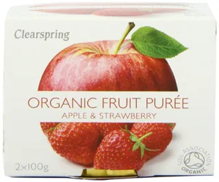 Clearspring Organic Apple and Strawberry Puree — photo 4