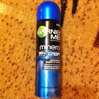 Garnier Mineral Sport Men's Antiperspirant Spray 150ml — photo 5