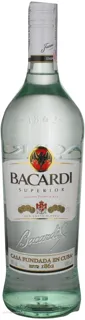 Bacardi Carta Blanca White Rum 40% Glass Bottle 1L — photo 7
