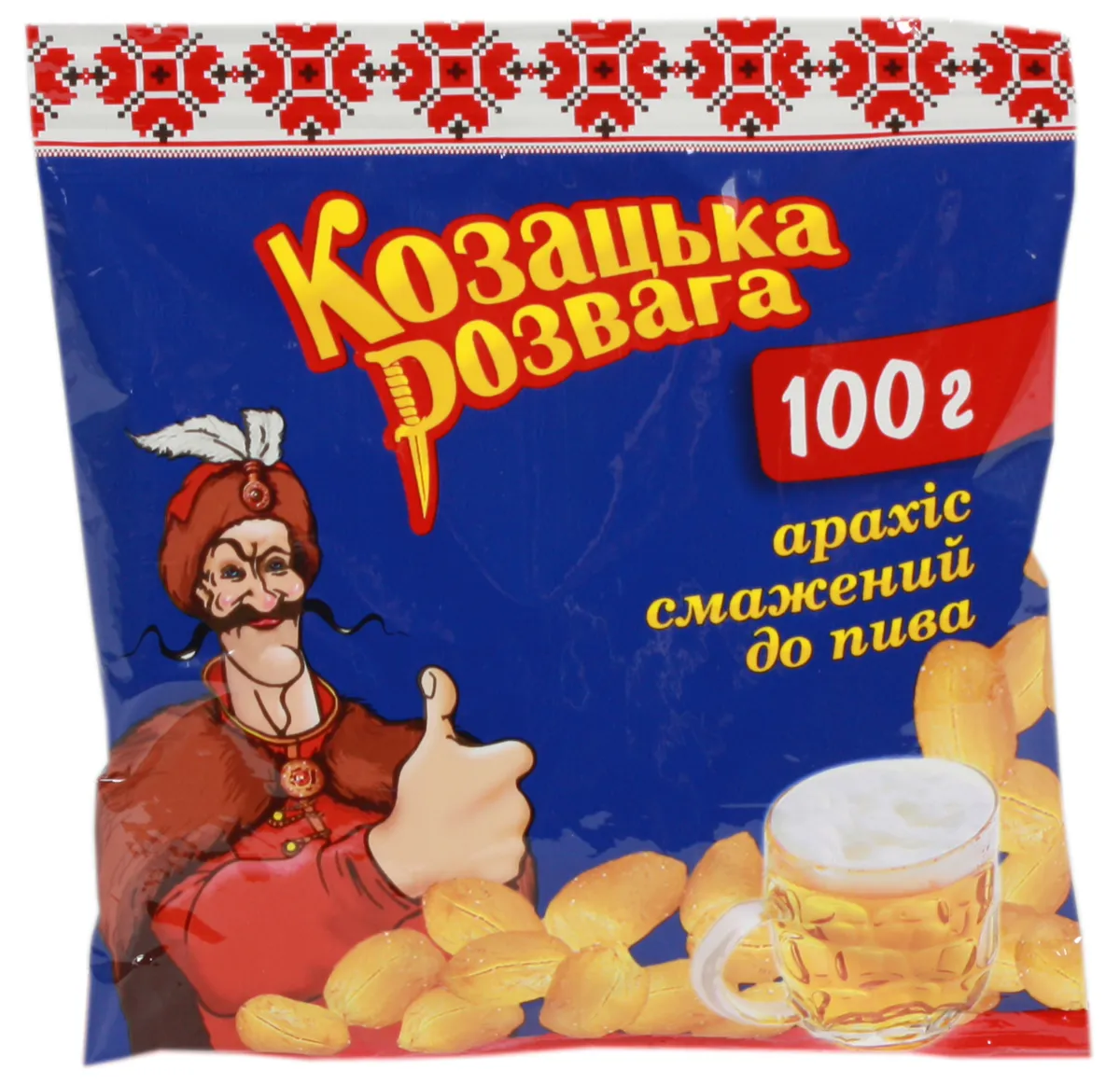 Kozatska Rozvaha Roasted Salted Peanuts for Beer 100g