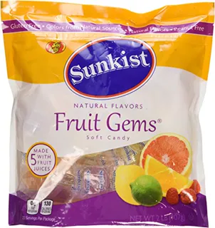 Sunkist® Individually Wrapped Fruit Gems, 2 lb Bag — photo 5