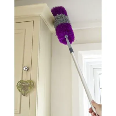lakeland мікрофіброва щітка-павутиння Monster Duster з телескопічною ручкою 85-138 см