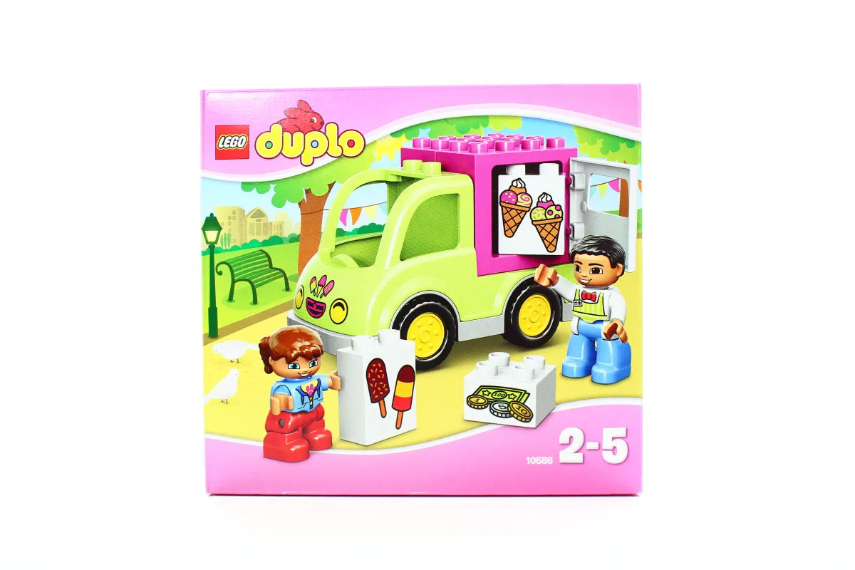 Lego Duplo Ice Cream Truck Building Set 11 Pieces for Children 2-5 Years