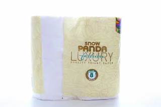 Snezhnaya Panda Fashion Luxury 4-ply Toilet Paper 8pcs — photo 2