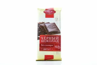 AVK sugar-free dark chocolate with fructose 90g bar — photo 3
