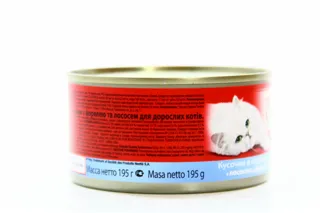 Gourmet Trout and Salmon Chunks in Jelly 195g — photo 2
