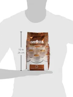 Lavazza Crema e Aroma Natural Roasted Coffee Beans 1000g — photo 3