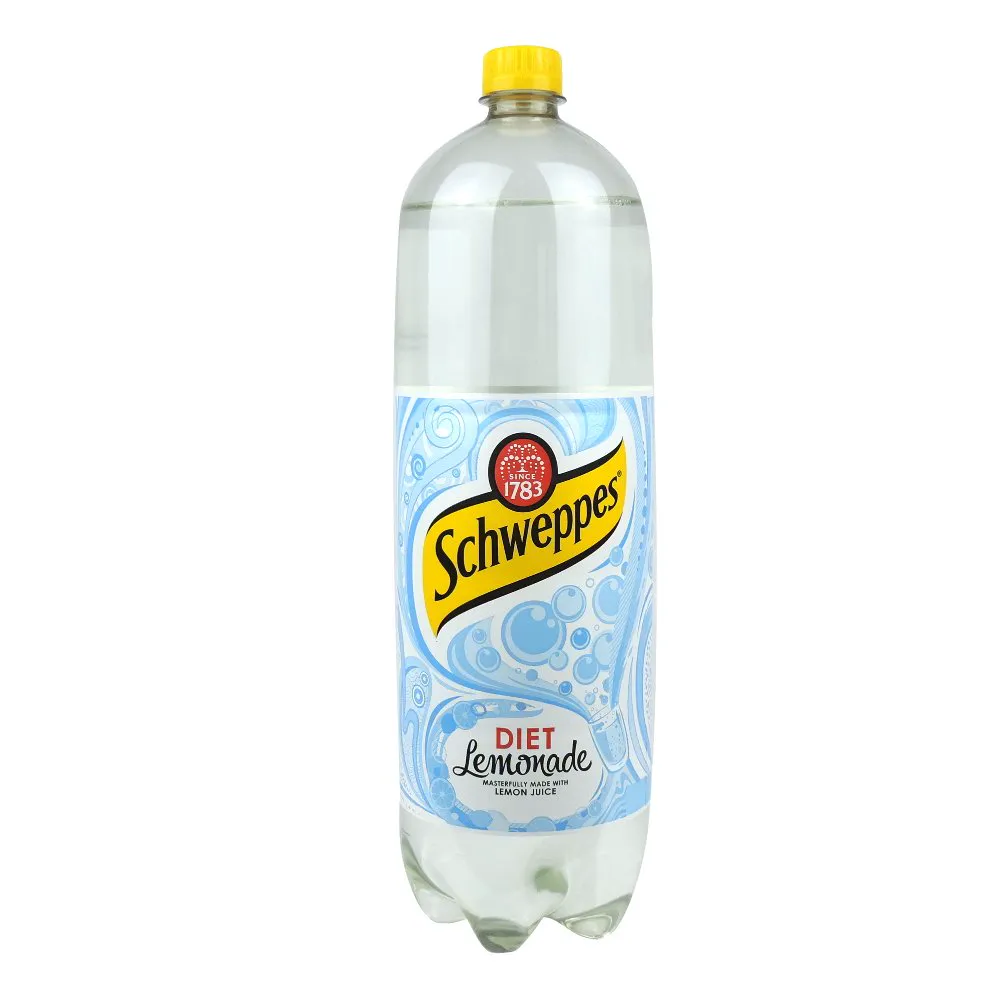 Schweppes Дієта Лимонад 2 л безалкогольний напій 6 шт