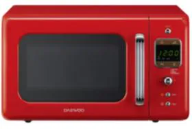 Daewoo KOR7LBKR Ретро 20л Цифрова червона мікрохвильова піч