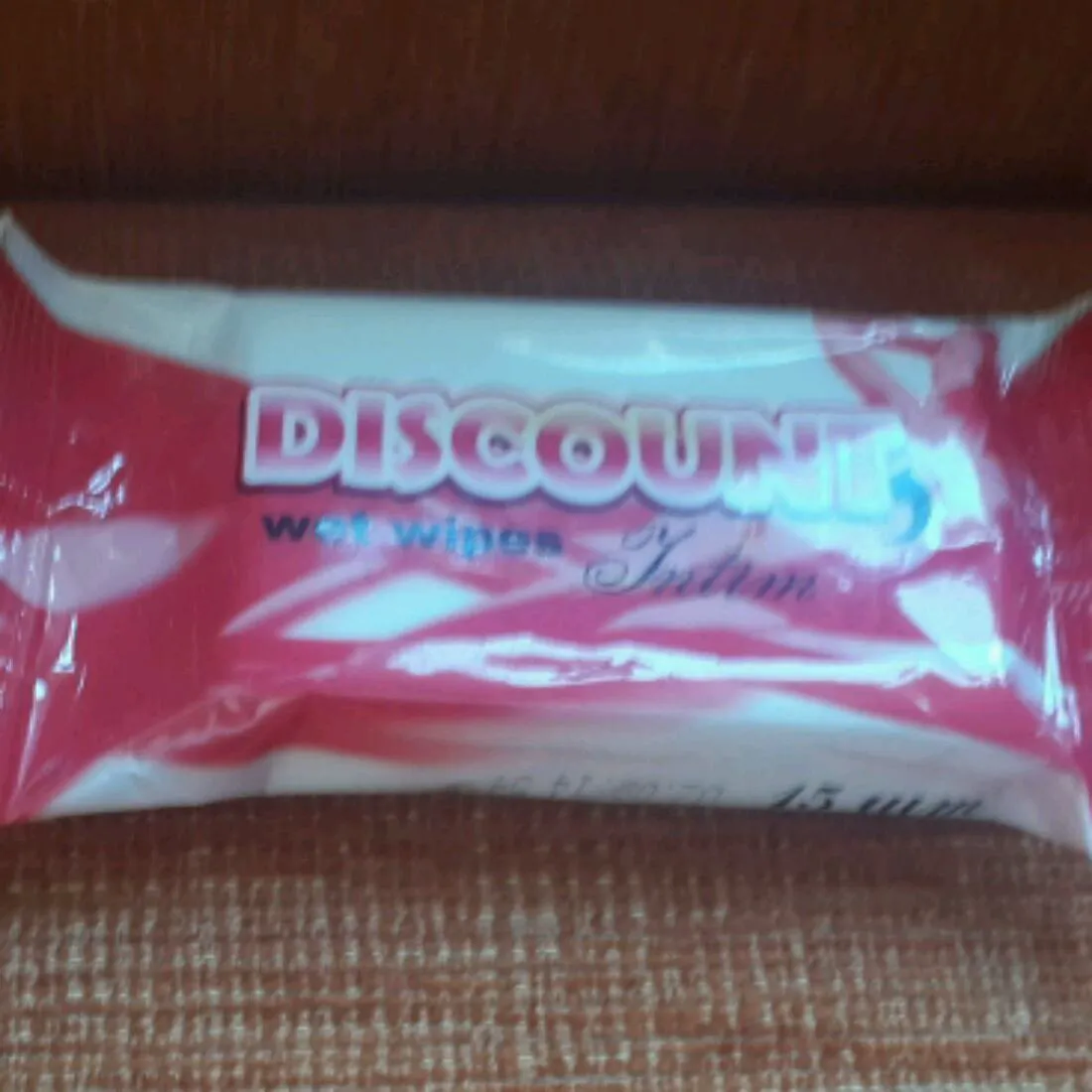 DISCOUNT Intimate Wet Wipes 15pcs 47g