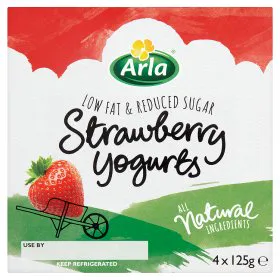 Arla Strawberry Yogurts — photo 3