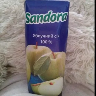 Sandora Apple Juice Tetra Pak 250ml — photo 4