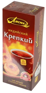 Lisma Black Strong Indian Baikhovy Tea 25 Bags — photo 4