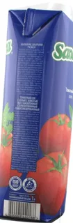 Sandora Tomato Juice with Salt and Pulp, Reconstituted 1L — photo 3