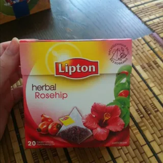 Lipton Infusion Black Tea Rosehip 2.5g x 20 — photo 6