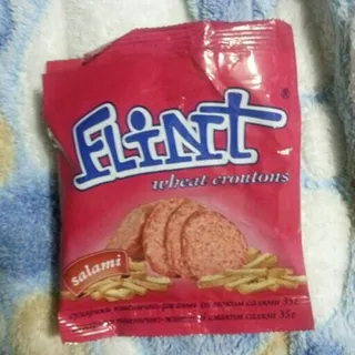 Flint Salty Wheat-Rye Rusks, Salami, 35g, Packet — photo 2