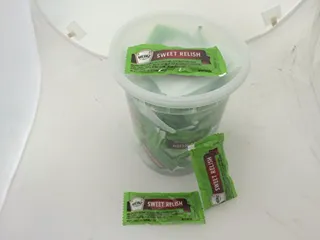 Heinz Sweet Taste 0.32 oz Single Serve Packets in Reusable Microwave, Freeze & Dishwasher Safe Plastic Tub (50 Pack) — photo 2