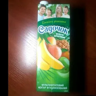 Sadochok Multifruit Nectar with Pulp Sterilized Tetra Pak 1450ml — photo 3