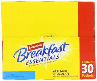 Nestle Carnation Breakfast Essentials Rich Milk Chocolate Drink, 1.26 oz (30 pack) — photo 5
