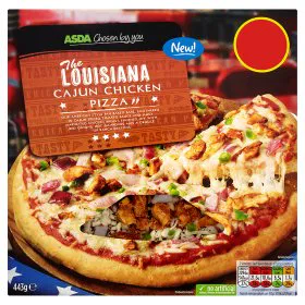 Asda Chosen By You The Louisiana Cajun Chicken Pizza