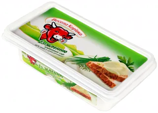 Vesela Korivka processed cheese with herbs 60% 180g tray — photo 3