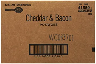 Betty Crocker Картопля зі смаком чеддера і бекону 145 г, упаковка 12 шт. — фото 2