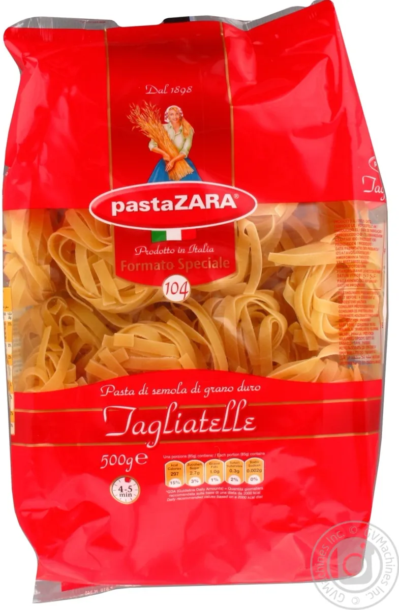 Вироби макаронні Pasta Zara Тальятеле гнізда великі №104 500г